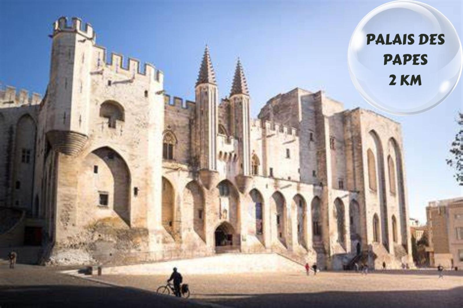 Ferienwohnung Le Cosy Du Gal, A 2 Pas Du Palais Des Papes Parking Gratuit Securise Avignon Exterior foto