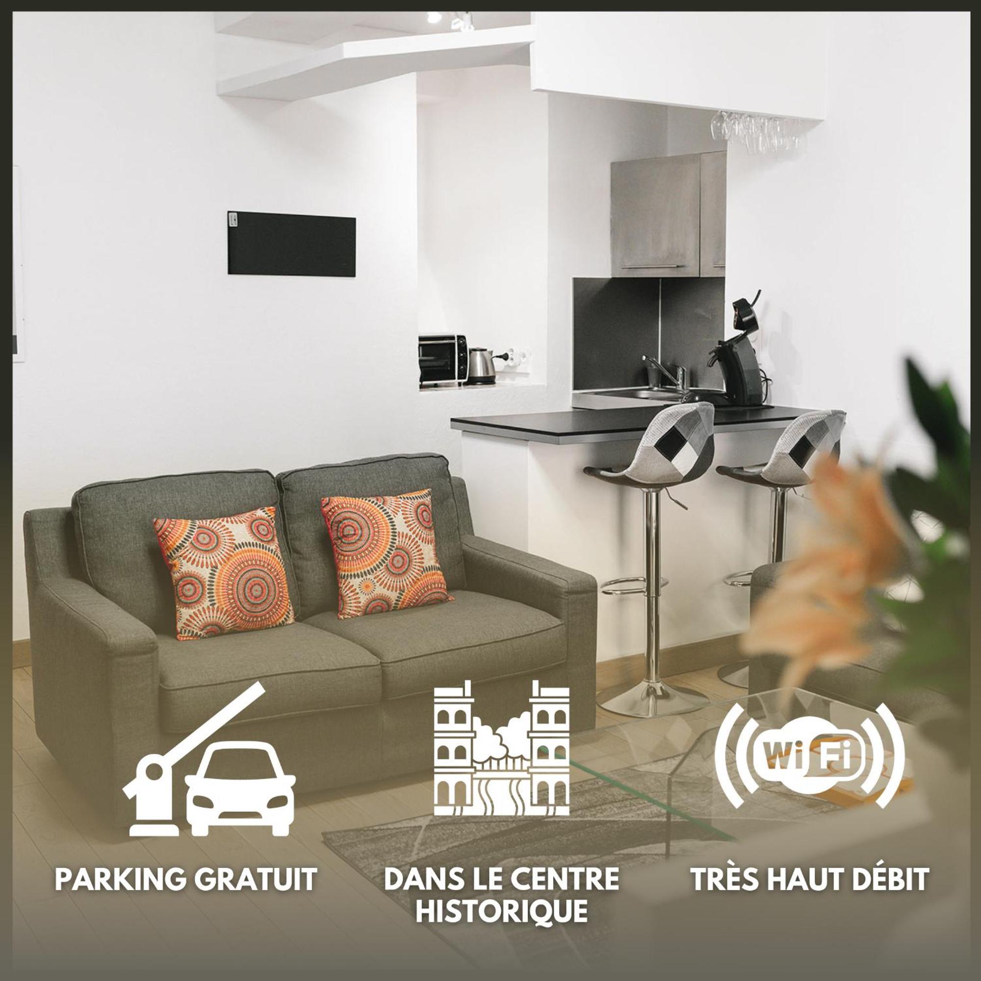 Ferienwohnung Le Cosy Du Gal, A 2 Pas Du Palais Des Papes Parking Gratuit Securise Avignon Exterior foto